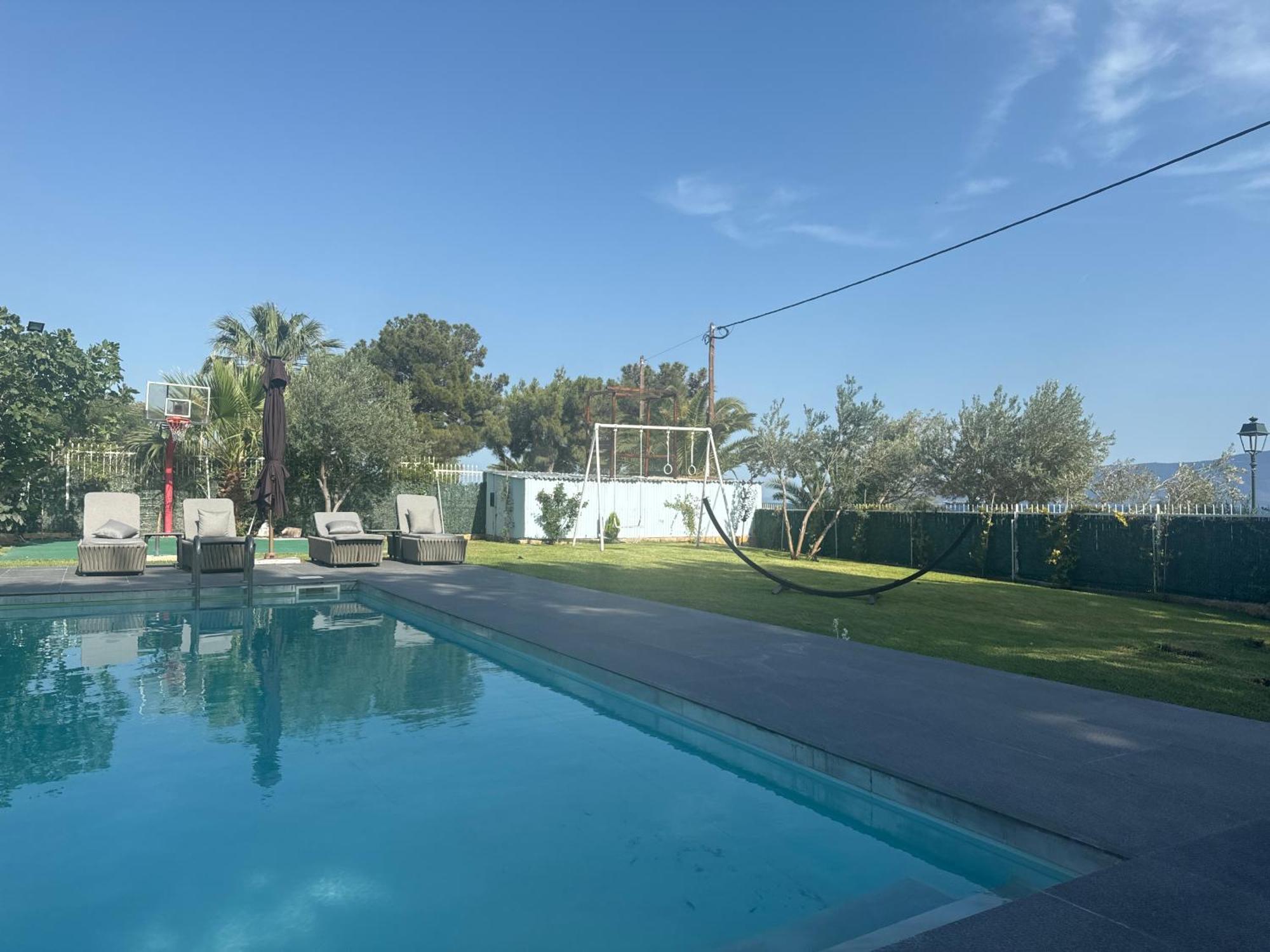 Zoza Luxury Villa Isthmia By The Sea With Private Pool Kalamáki Екстериор снимка